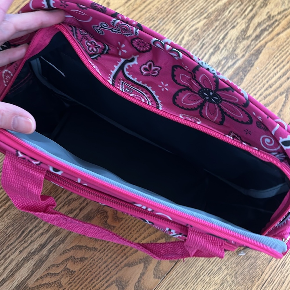 Rockland Pink Paisley Women's Bag NWOT - Picture 5 of 10